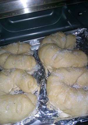 A picture of Bread with coconut.