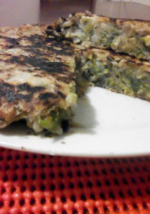 Una foto de Tortilla de lechuga