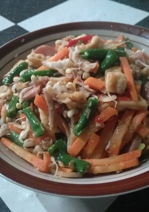 Foto resep Oseng Oseng Pelangi