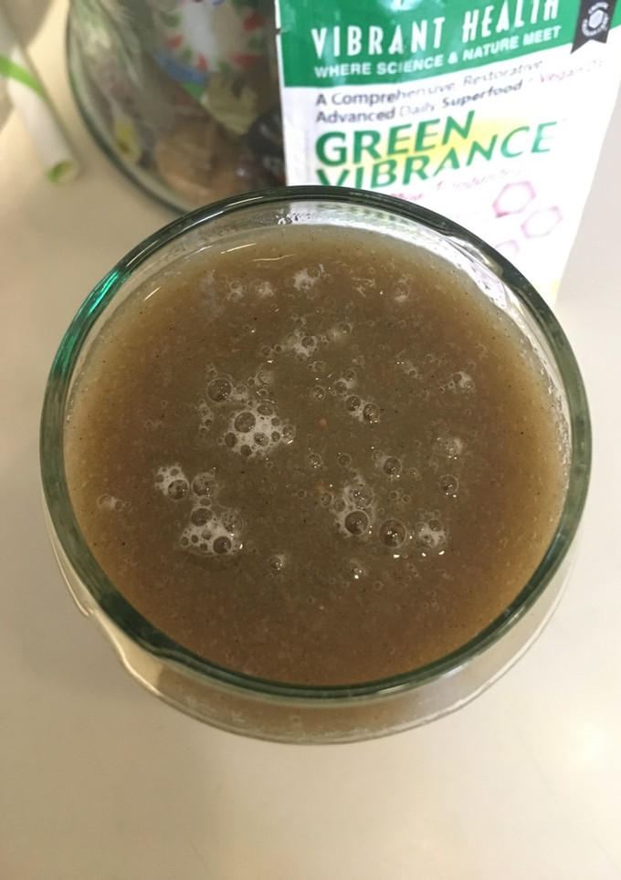 Una foto de Batido de Proteína Verde (smoothie)