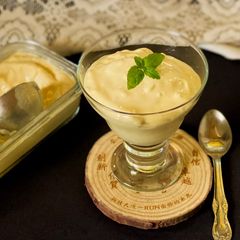Custard Powder Soft Ice cream A picture of Custard Powder Soft Ice cream.