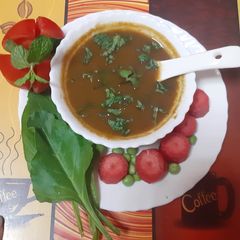 A picture of Mix Veg Soup.