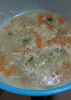 Foto resep Sup Telur Soo Simple alias Sederhana