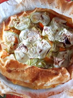 Foto di Quiche di zucchine e pancetta