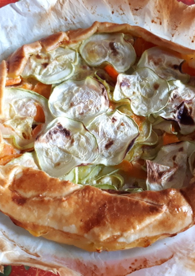 Foto di Quiche di zucchine e pancetta