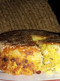 عکسی از دستور ته چین مرغ من
