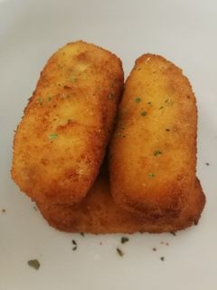 Una foto de Croquetas de jamón