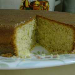 Una foto de Torta de Maíz con Almendras Receta #48