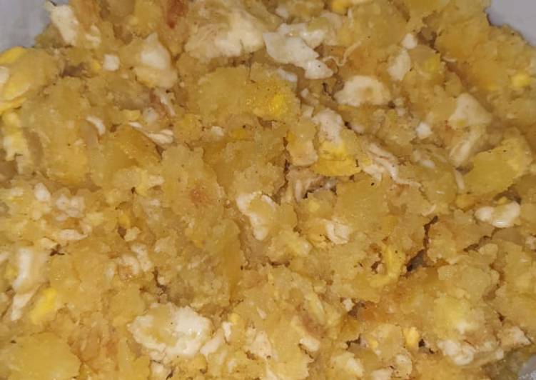 Cara Gampang Membuat Tumis kentang telur simple 😍, Enak Banget