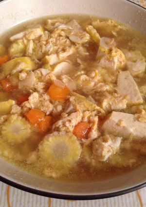 Foto resep Tahu wortel kuah telur