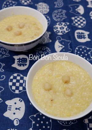 Hình của món Chè Kê Hạt Sen.