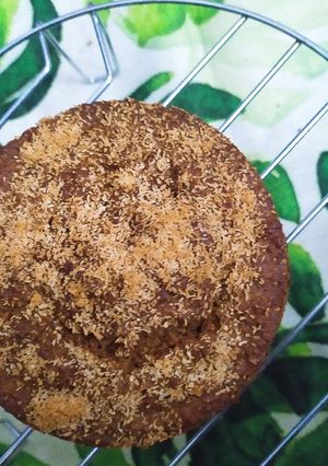 Hình của món Bánh yến mạch chuối dừa.