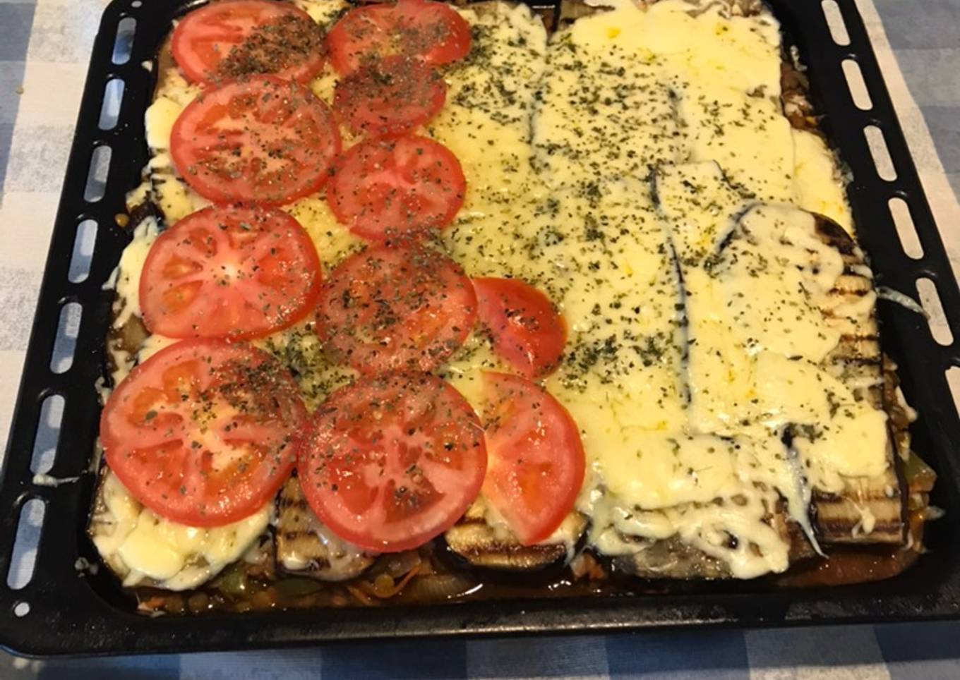 Moussaka de lentejas
