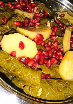 صورة لوصفة محشي ورق العنب