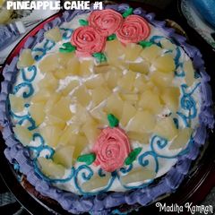 PINEAPPLE CAKE 🍍🎂 A picture of PINEAPPLE CAKE 🍍🎂.