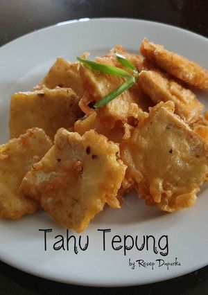 Foto resep TAHU tepung