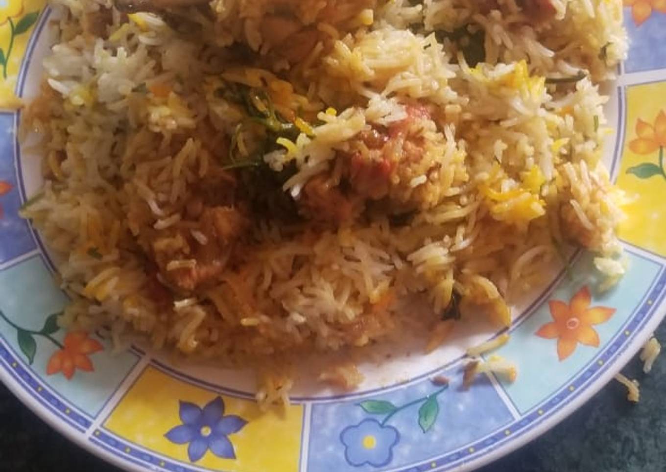 Chicken biryani