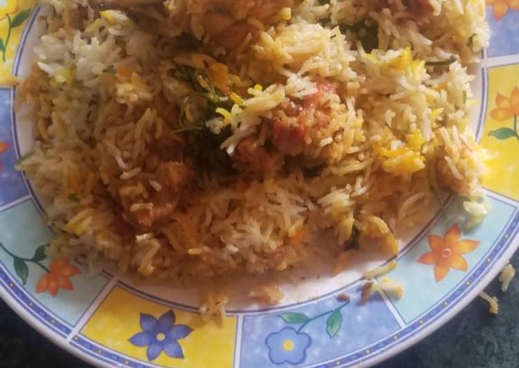 Recipe of Homemade Chicken biryani