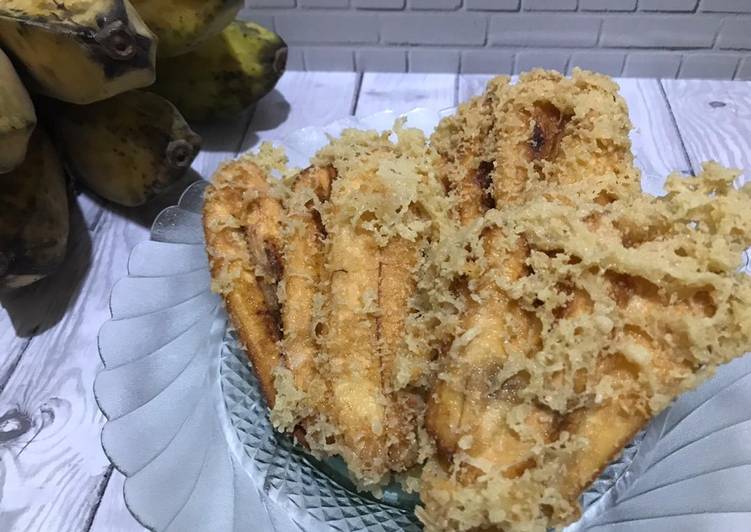 Resep Populer Pisang kipas krispy/pisang goreng kalimantan Ala Rumahan