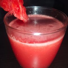 Watermelon juice A picture of Watermelon juice.