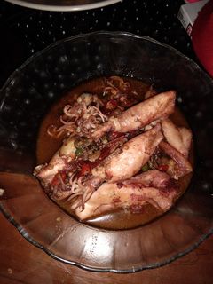 Foto resep Cumi asin pedas