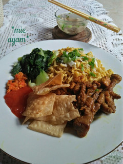 Foto resep *mie ayam*