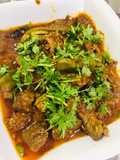 Beef spicy shanwari karhai
