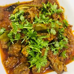 A picture of Beef spicy shanwari karhai.