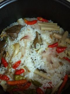 Foto resep Nasi liwet rice cooker