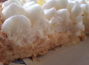 Una foto de Lemon pie sin azúcar
