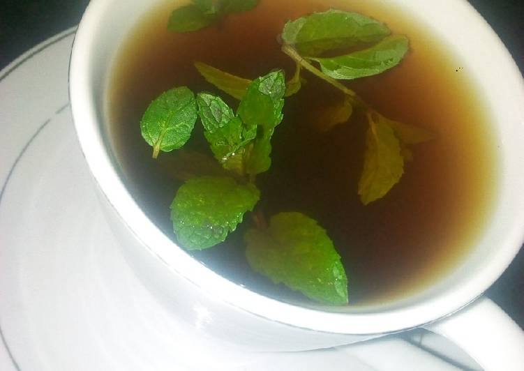 Recipe of Homemade Mint Tea
