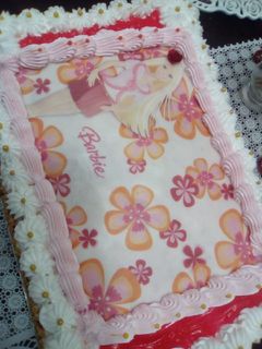 صورة لوصفة كيكة عيد ميلاد ابنتي
