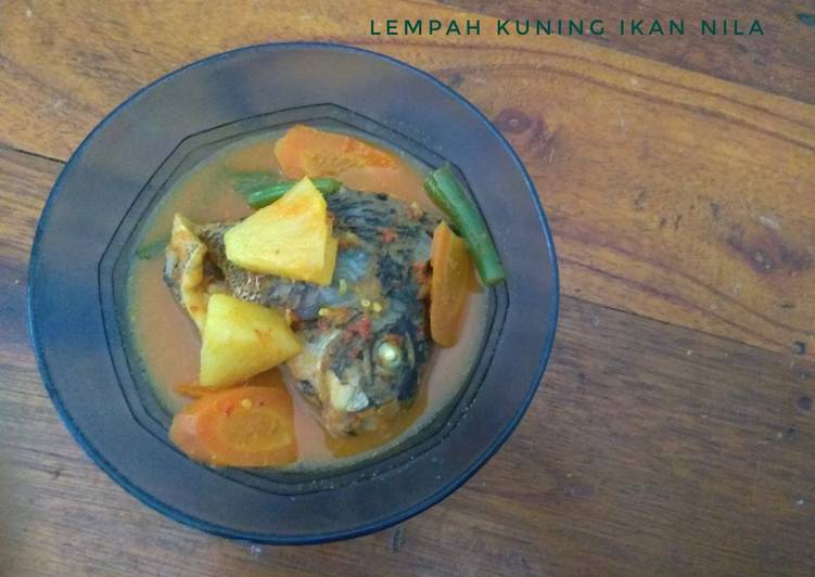 Lempah Kuning Ikan Nila