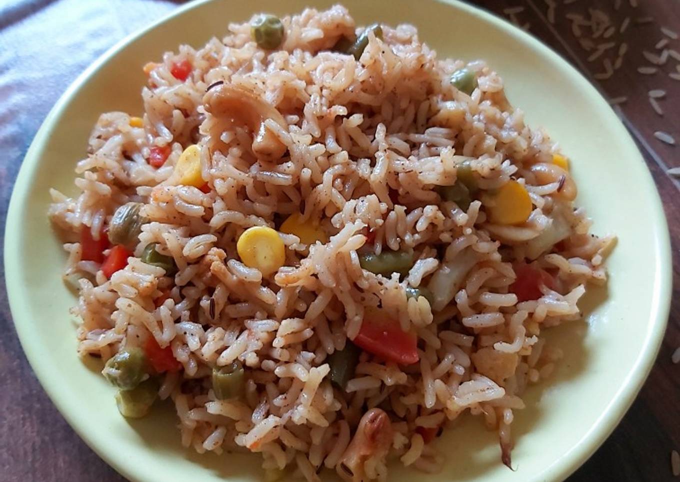 Shahi Brown Rice Pulao