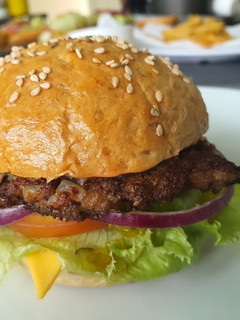 Una foto de Pan de hamburguesa