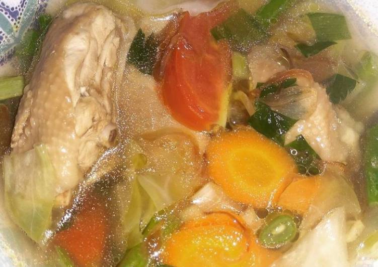 Cara Gampang mengolah Sup Ayam Anti Gagal