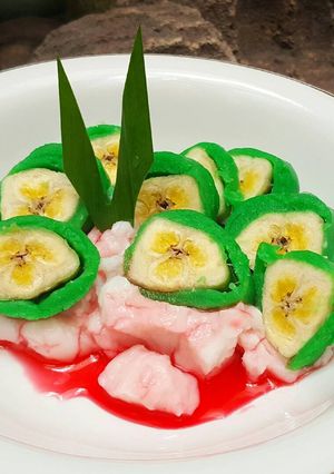Foto resep Es Pisang Ijo ala Frecy