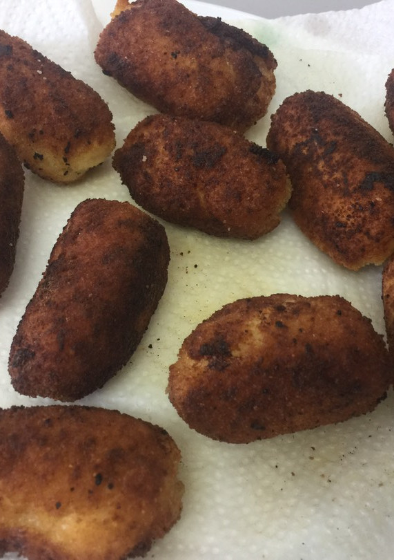 Una foto de Croquetas de jamón ibérico caseras