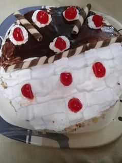 صورة لوصفة طريقه عمل التورته جميله وسهله جداً