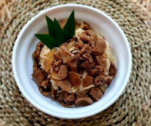 Cara Membuat Nasi Daging Sapi Bakso Rice Cooker Enak Sempurna