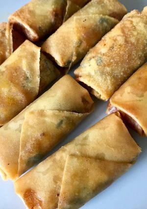 Foto resep Lumpia Ayam Jamur Pedas
