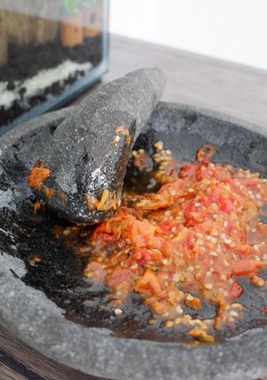 Foto resep Sambal Terasi Tomat