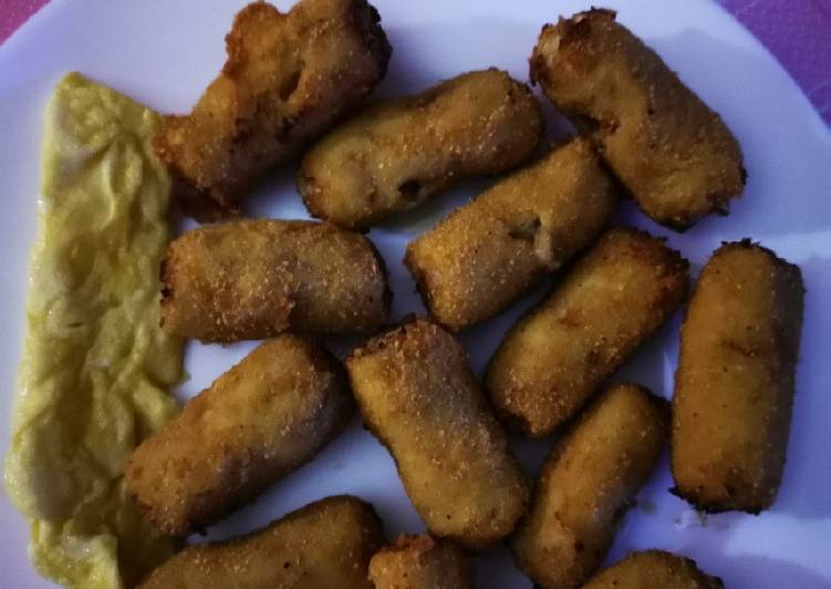 Croquetas caseras de pollo y jamón