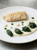 Poach Fish Florentine yang Lembut dan Creamy
