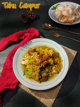 Langkah Gampang Membuat Resep Tahu Campur khas Jawa timur yang Lezat Sekali Anti Ribet, Bisa Manjain Lidah