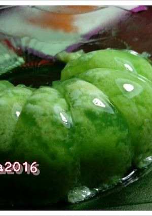 Foto resep Puding lumut gampang enak