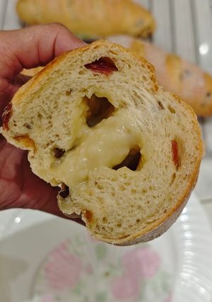 Foto resep Soft Sourdough cranberry and cheese