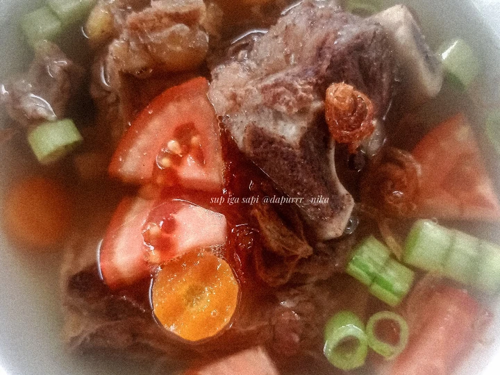 Cara Gampang Membuat Resep Sop Iga Sapi Anti Ribet, Sempurna