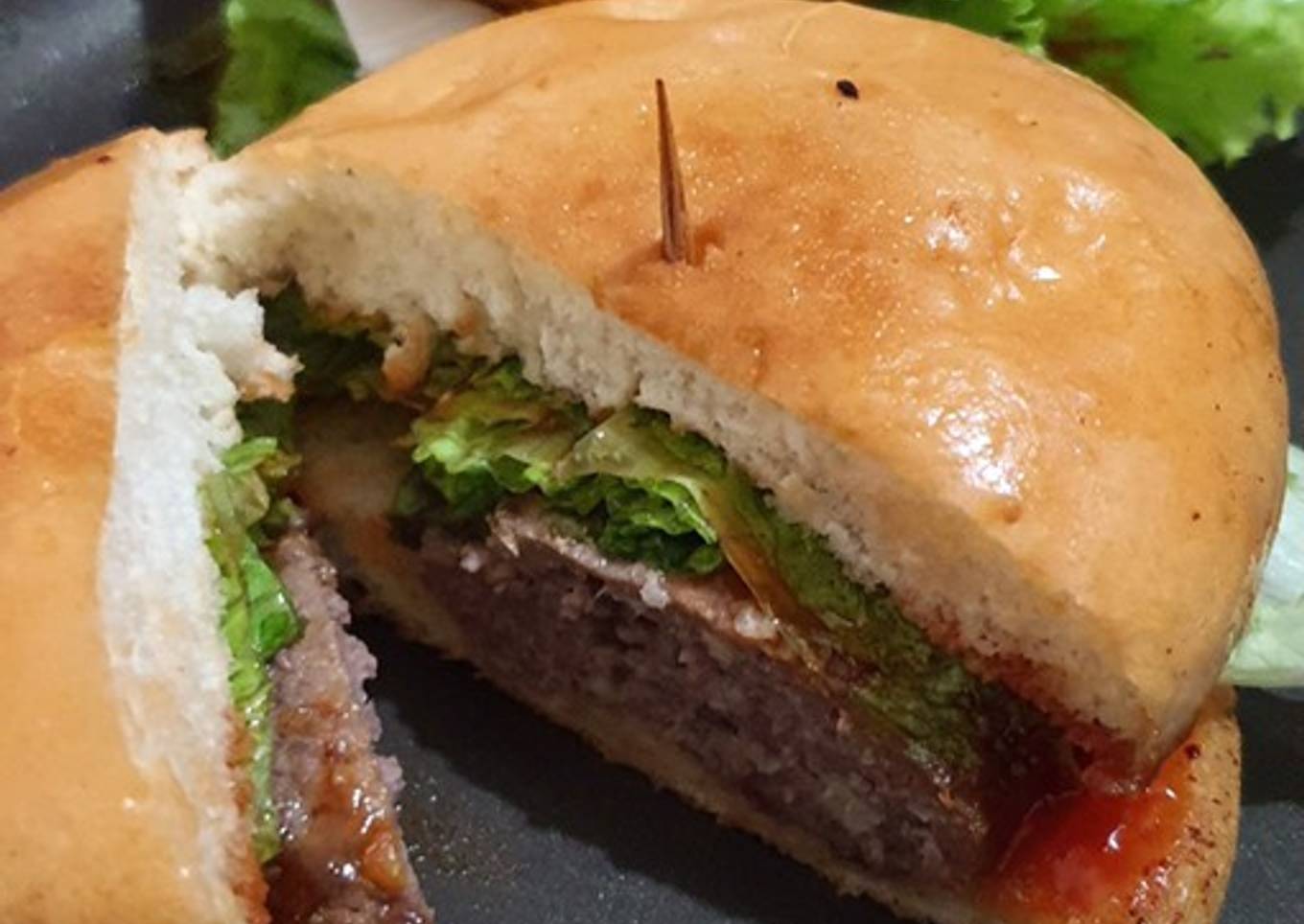 Burger Sapi Sederhana