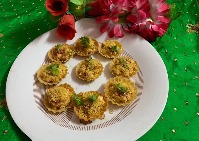 Paneer Katori chaat